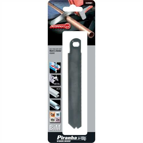 Black & Decker X29981 Scorpion BiM Saw Blade Metal