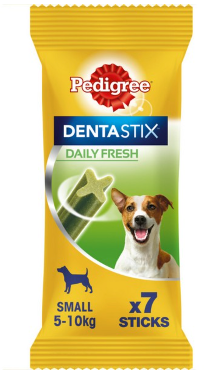 Pedigree Dentastix Fresh Daily Dental Chews Small Dog 7 Stick