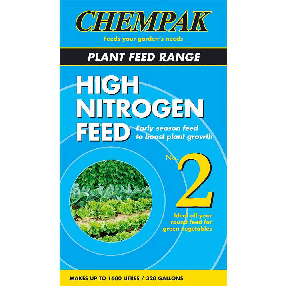 Chempak Plant Feed Range High Nitrogen Feed Formula 2 750g