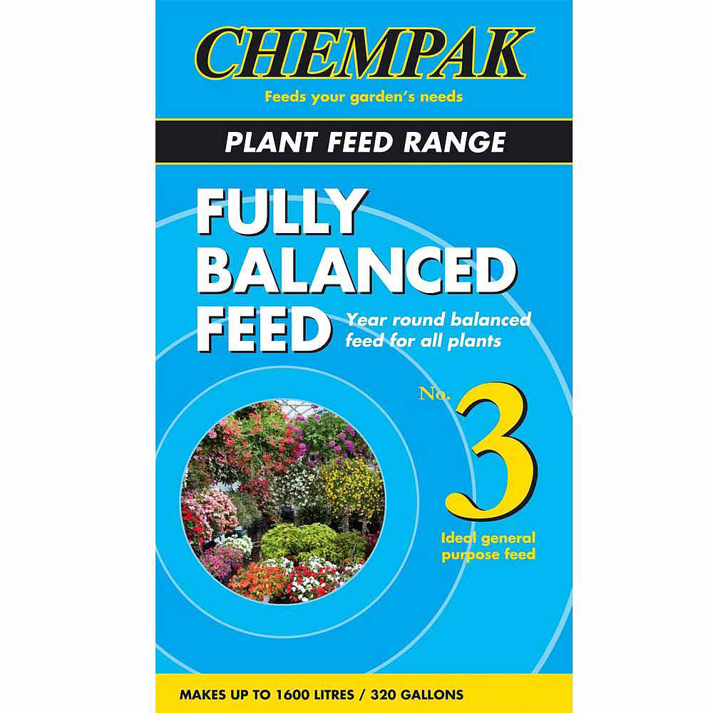 Chempak Plant Feed Range Fully Balanced Feed Formula 3 750g