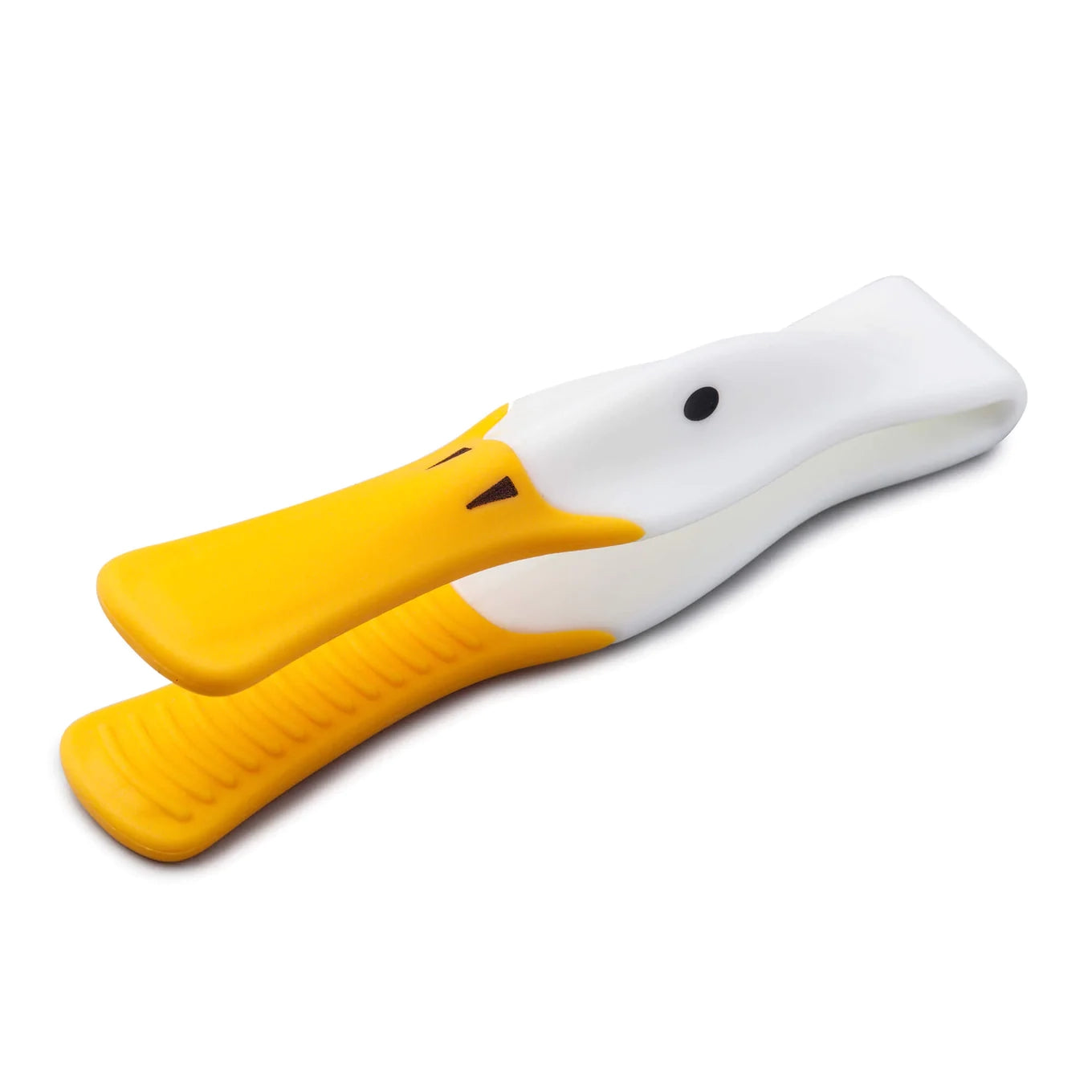 Zeal Silicone Duck Toast Tongs - White