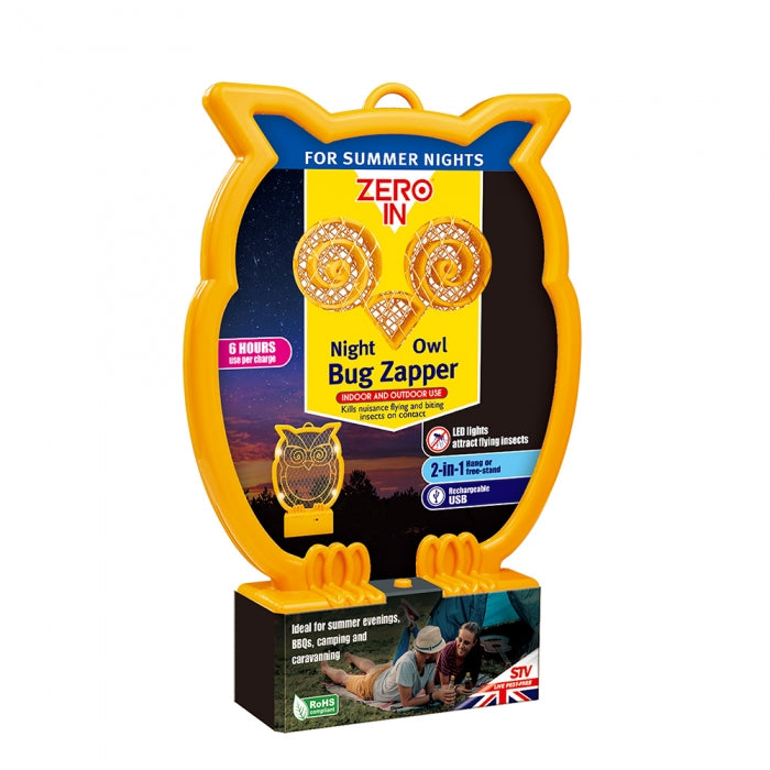 STV Zero In Night Owl Rechargeable Bug Zapper
