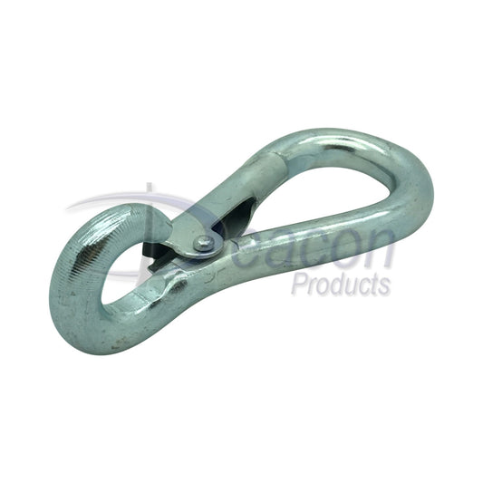 Deacon Zinc Plated Spring Hook to Crue