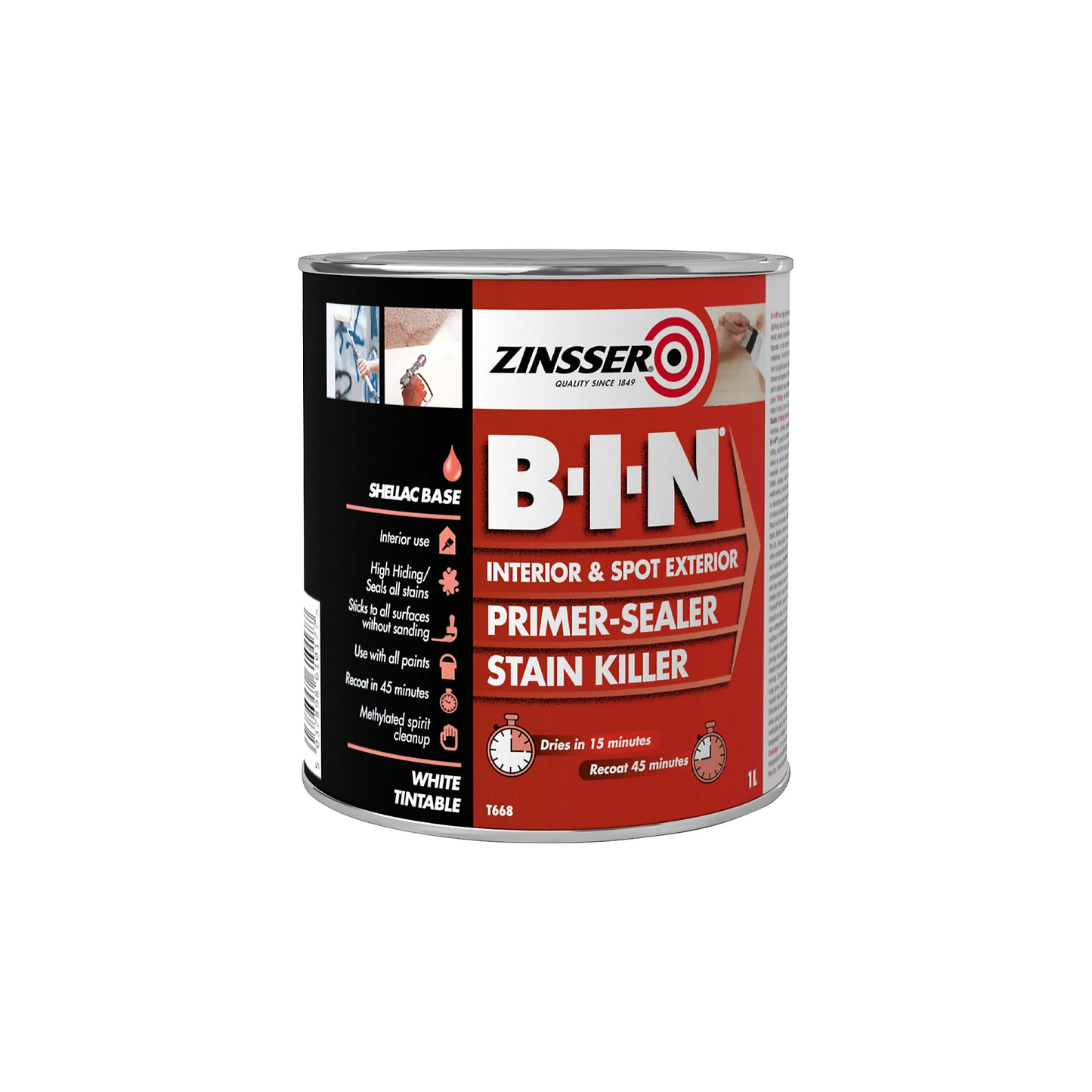 Zinsser B-I-N Multi-Surface Primer Sealer Stain Killer